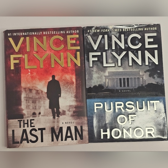 Vince Flynn Books – "Pursuit of Honor" & "The Last Man" - Picture 2 of 3